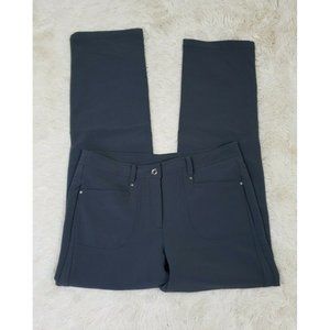 N'VO by Lanctot Women's Size 10 Zea Pants Golf Gray Wide Leg Cool Comfort S